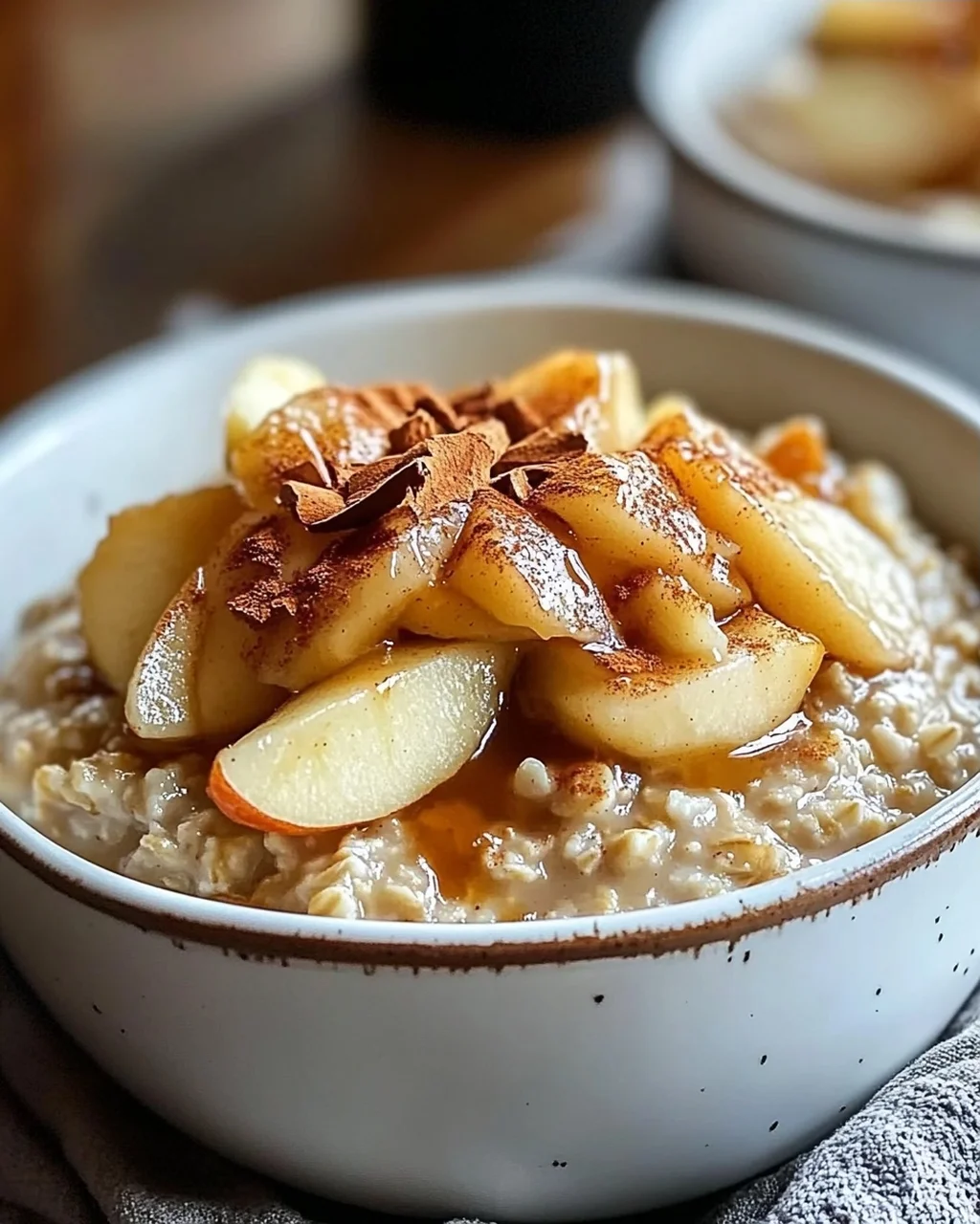 Apfel Zimt Haferbrei