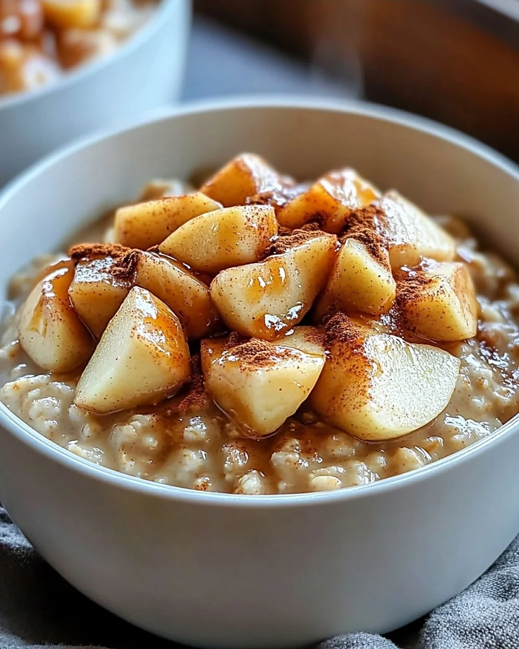 Apfel Zimt Haferbrei