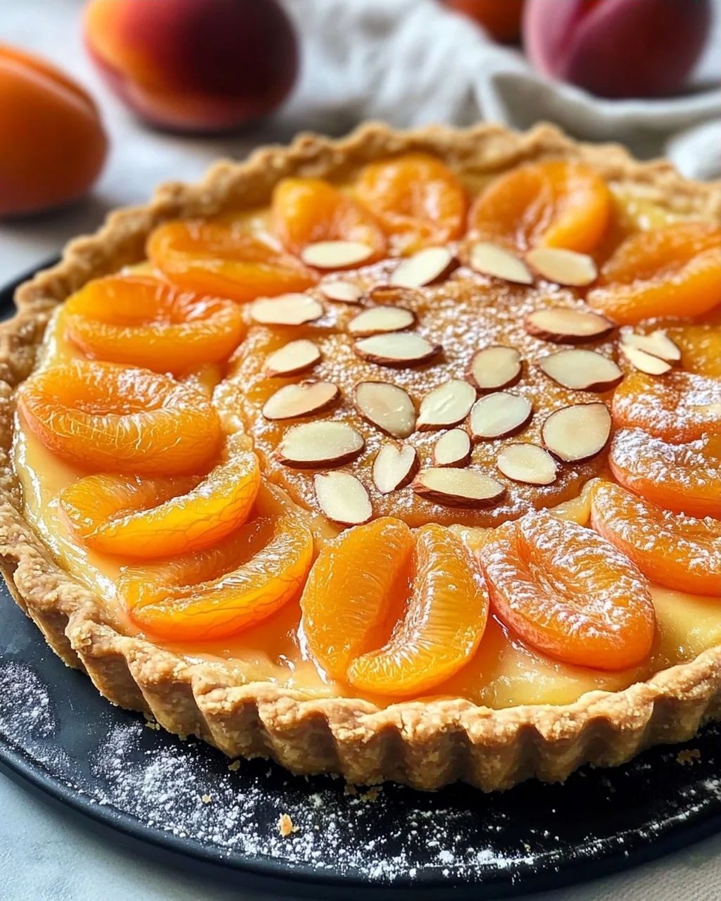 Aprikosen-Frangipane-Tarte
