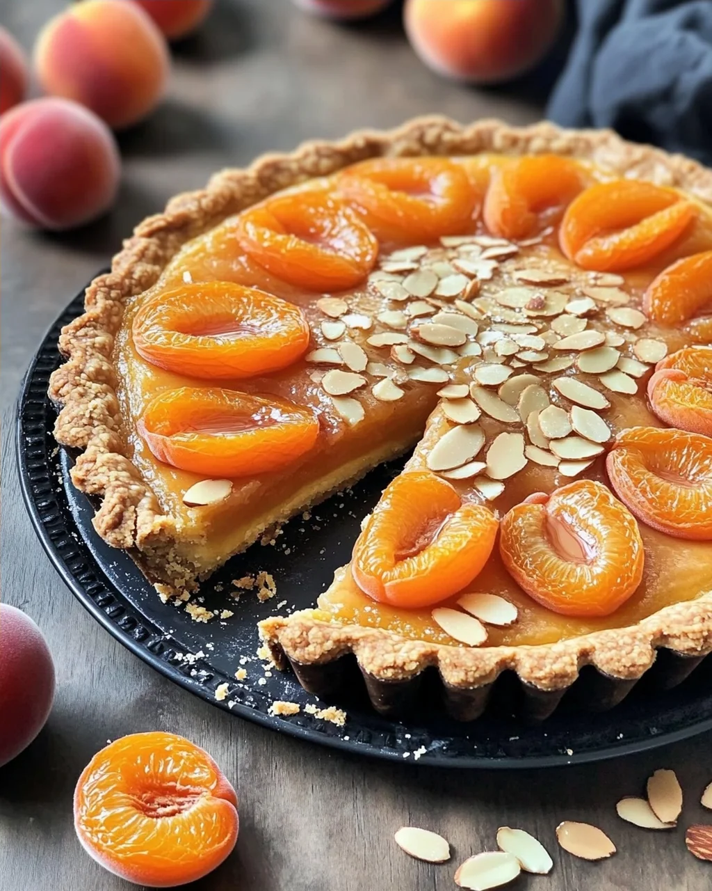 Aprikosen-Frangipane-Tarte