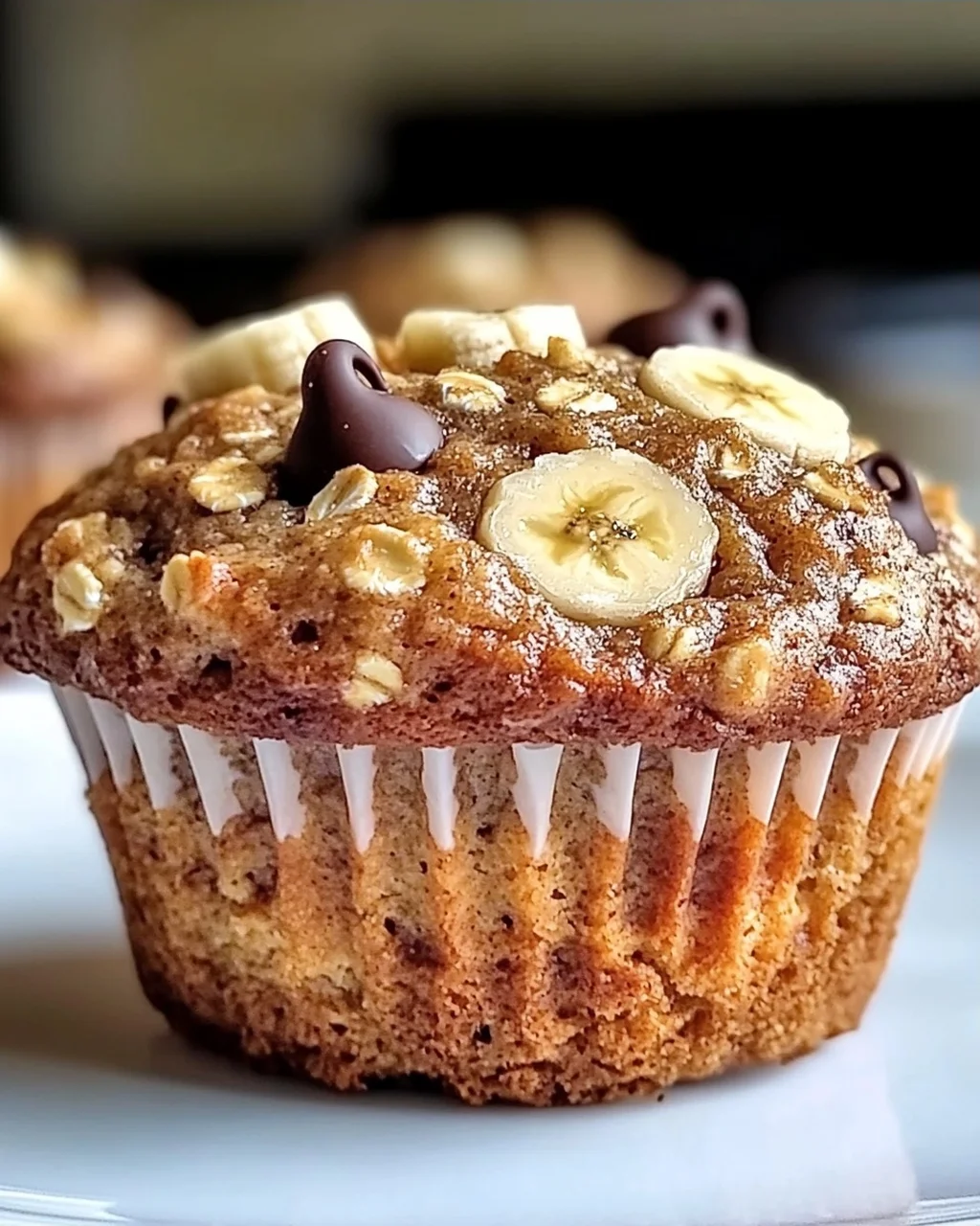 Bananen-Haferflocken-Muffins schnell und gesund