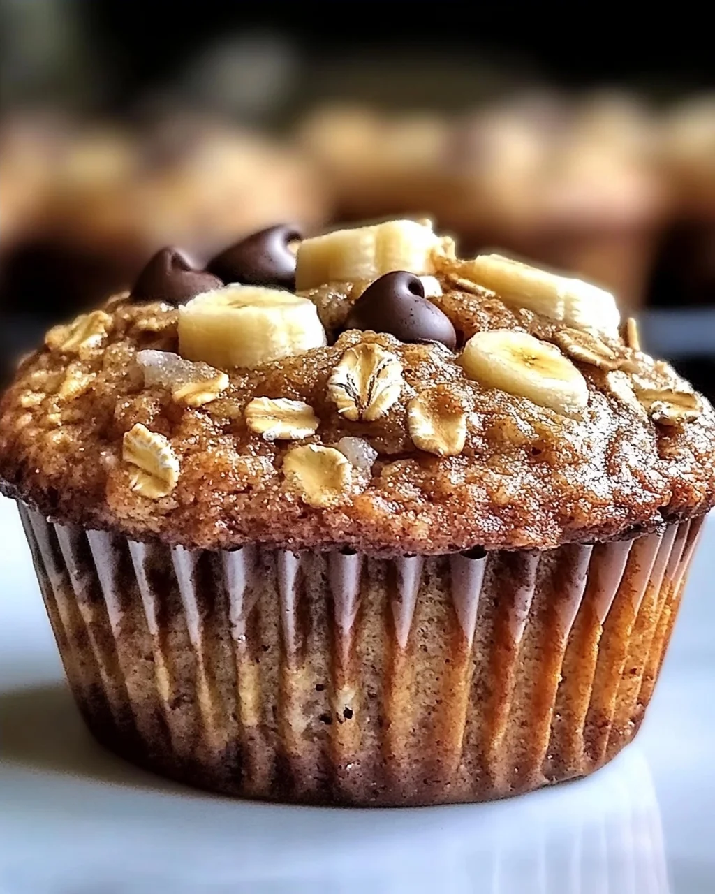 Bananen-Haferflocken-Muffins schnell und gesund
