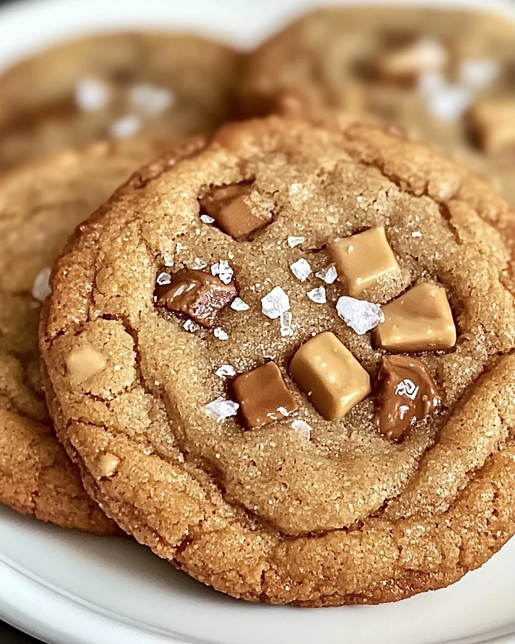 Braune Butter Kaffee Toffee Kekse für Kaffeeliebhaber