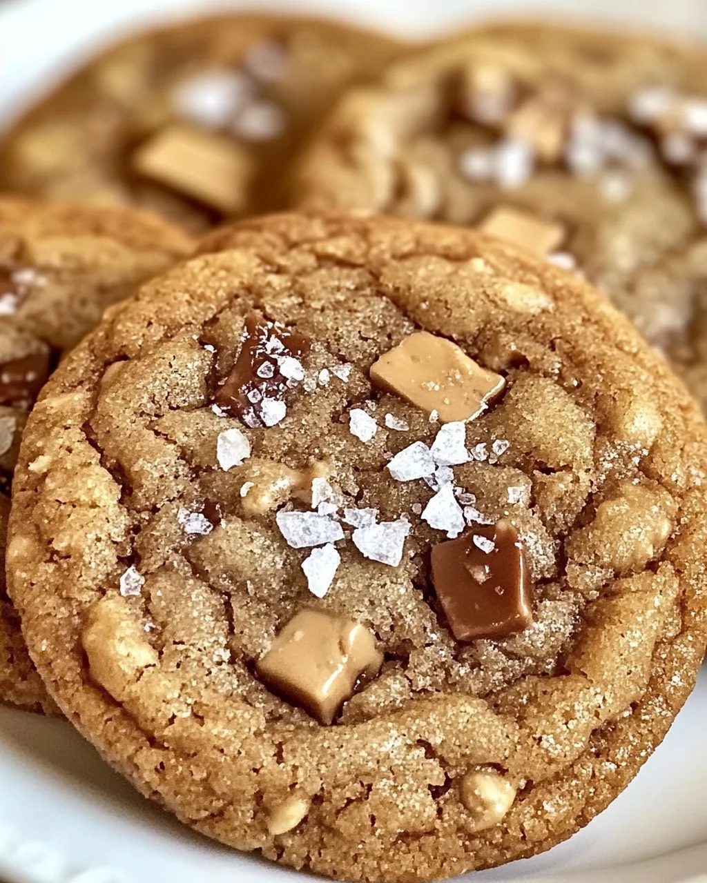 Braune Butter Kaffee Toffee Kekse für Kaffeeliebhaber