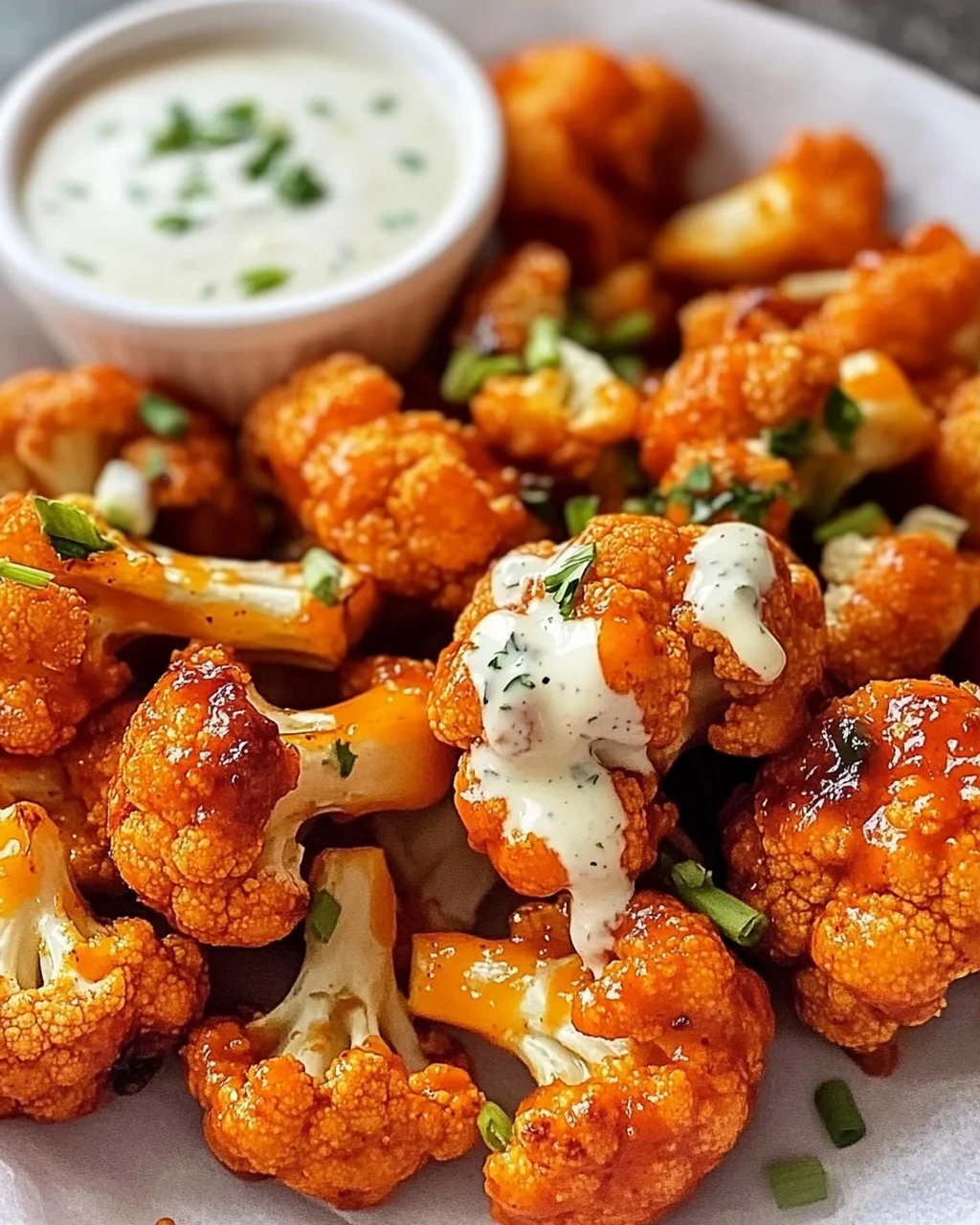 Buffalo Blumenkohl Bissen für perfekte Snack-Abende