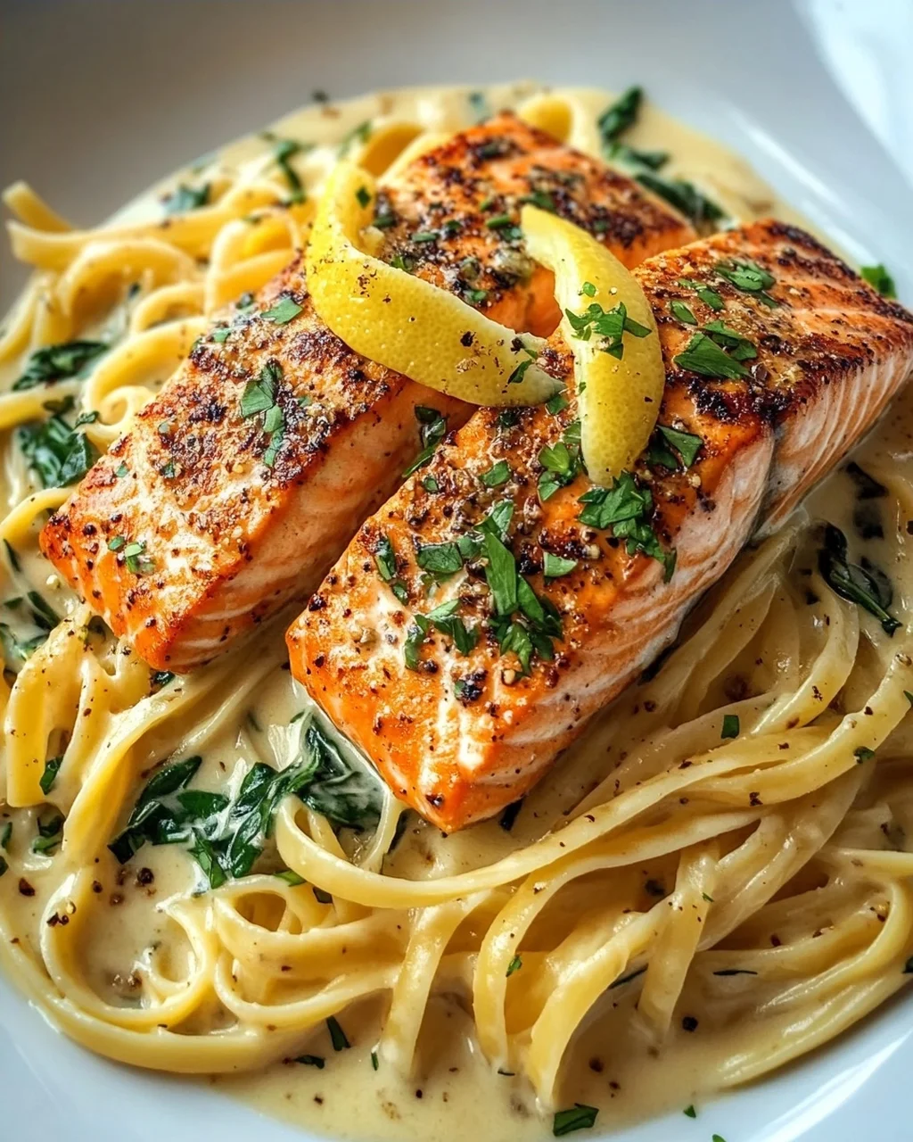 Cajun Lachs Zitronen Pasta: Dein unwiderstehliches Geschmackserlebnis!