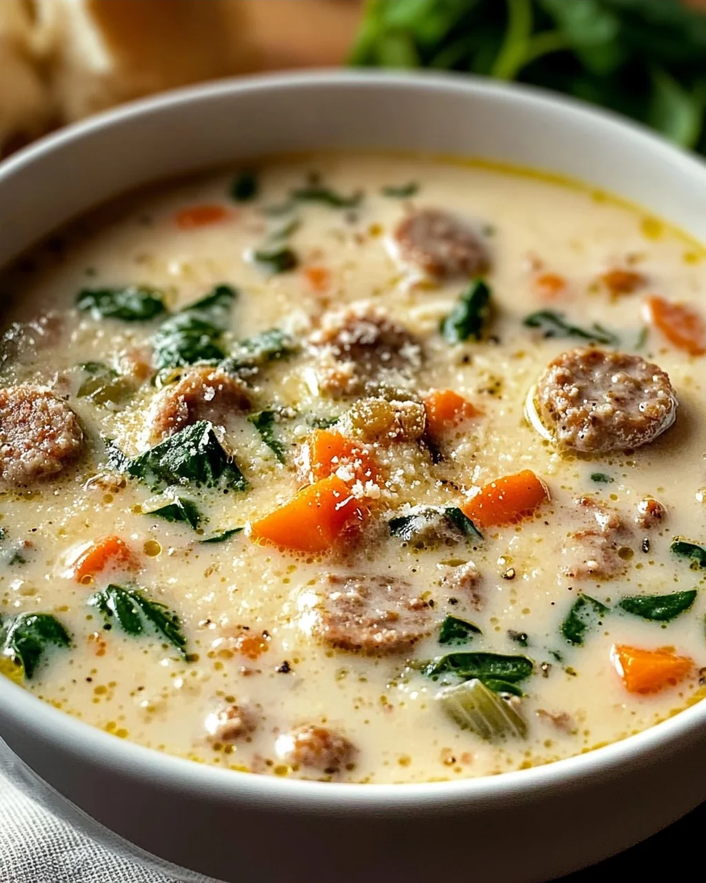 Creamy Italian Sausage Soup
