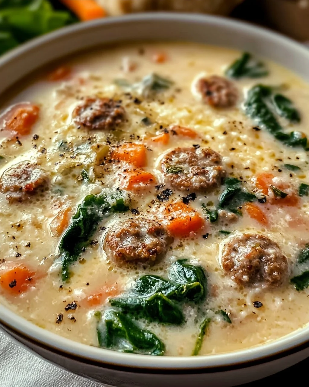 Creamy Italian Sausage Soup