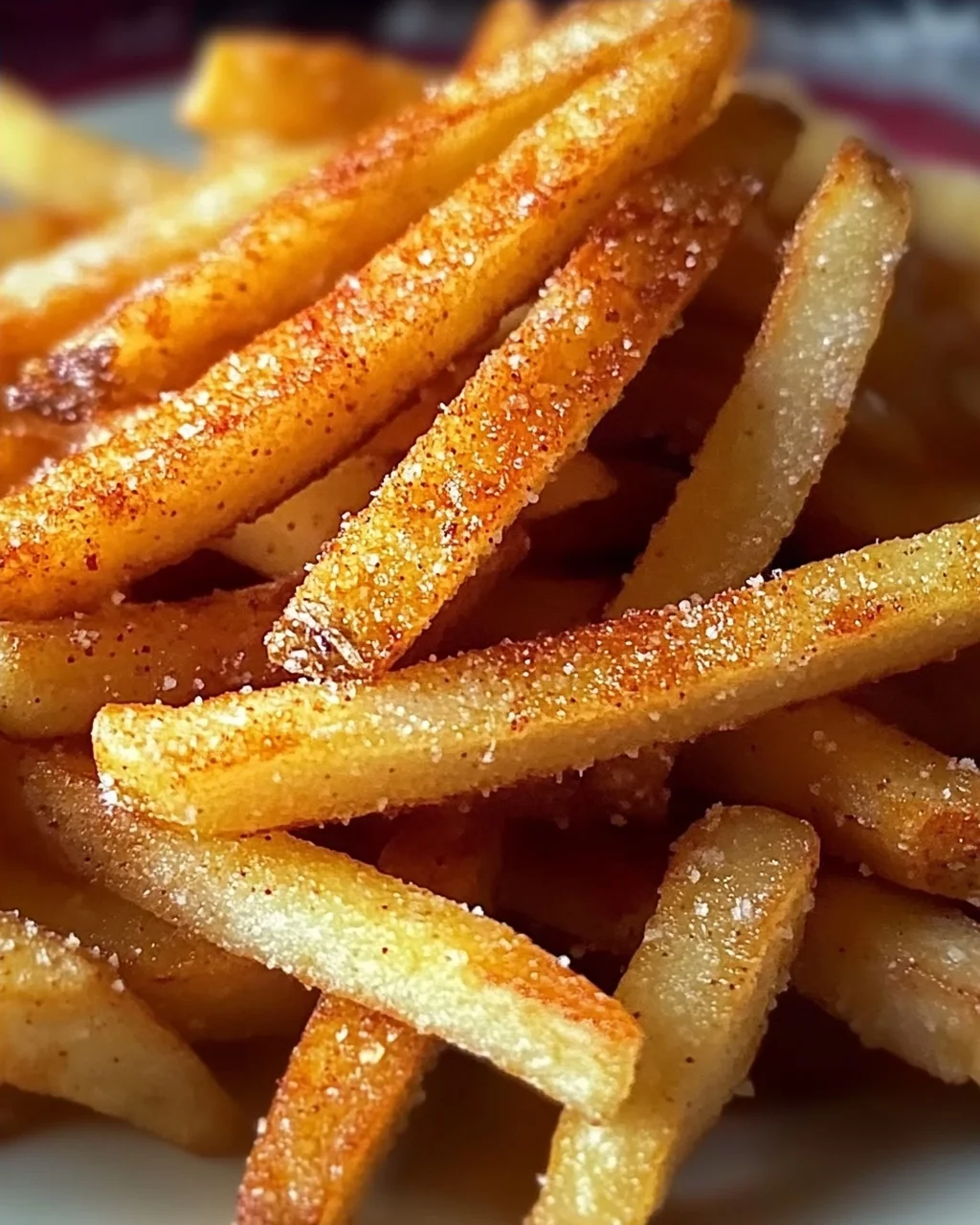 Crispy Apfel Pommes: Heißluftfritteuse Rezept leicht gemacht
