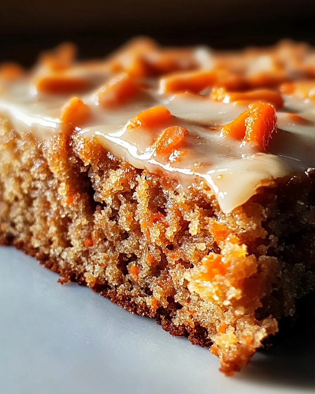 Einfacher Mehlfreier Haferflocken Karottenkuchen