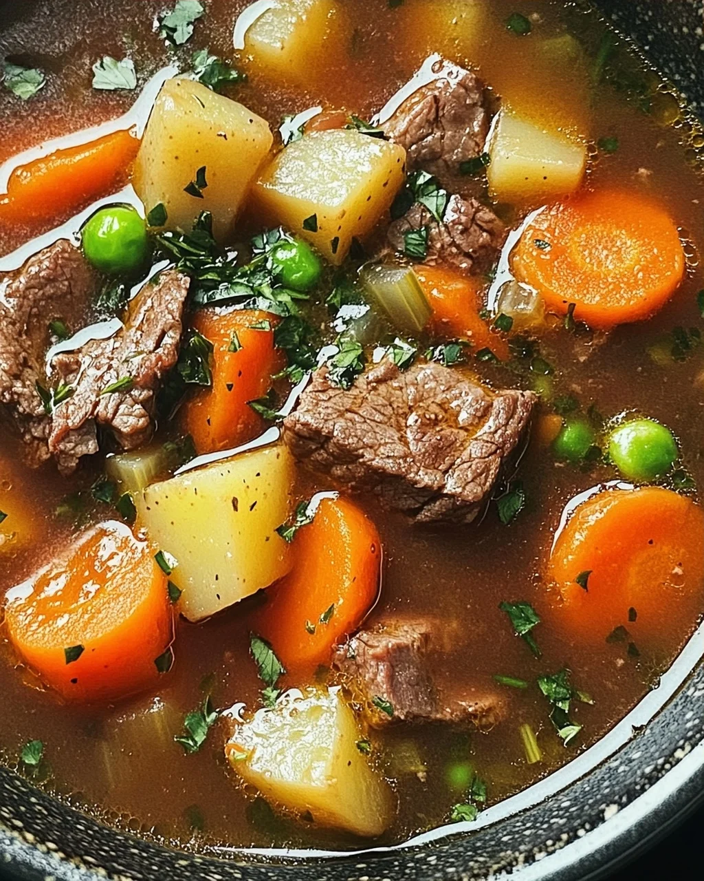 Gemüse Rindfleisch Suppe