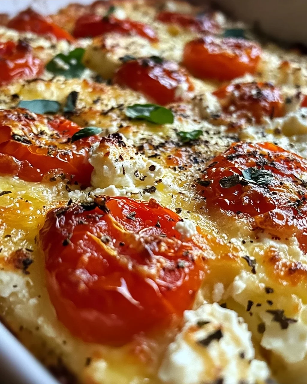 Griechischer Feta Auflauf mit Tomaten