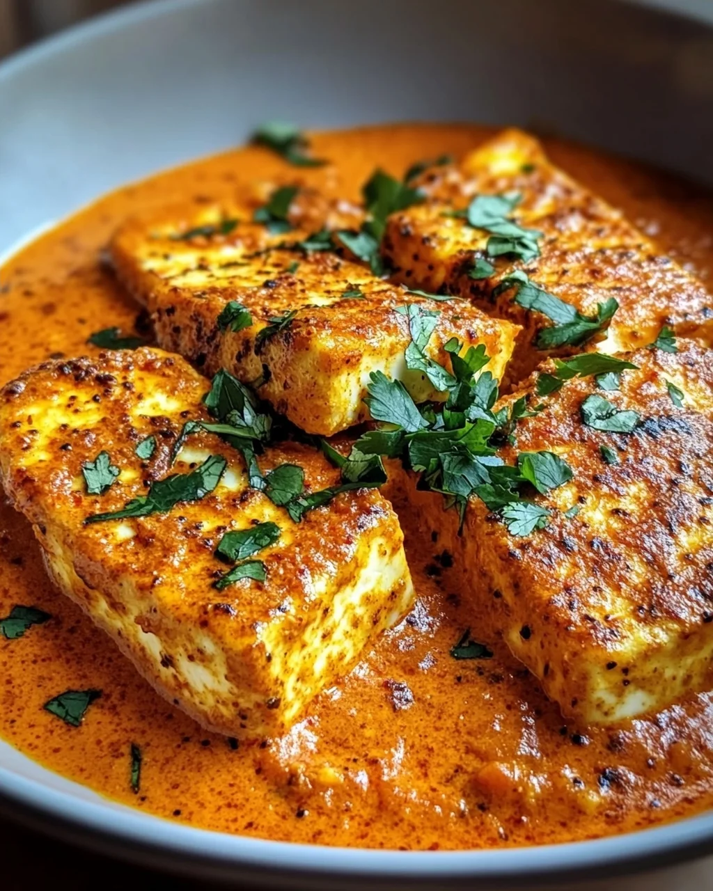 Halloumi Makhani: Einfaches & authentisches indisches Curry