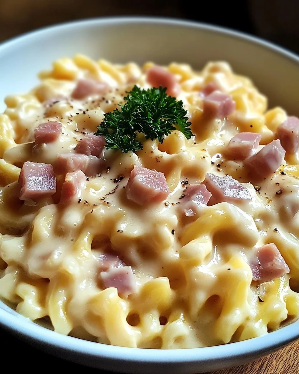 Käse-Schinken-Sahne Spätzle