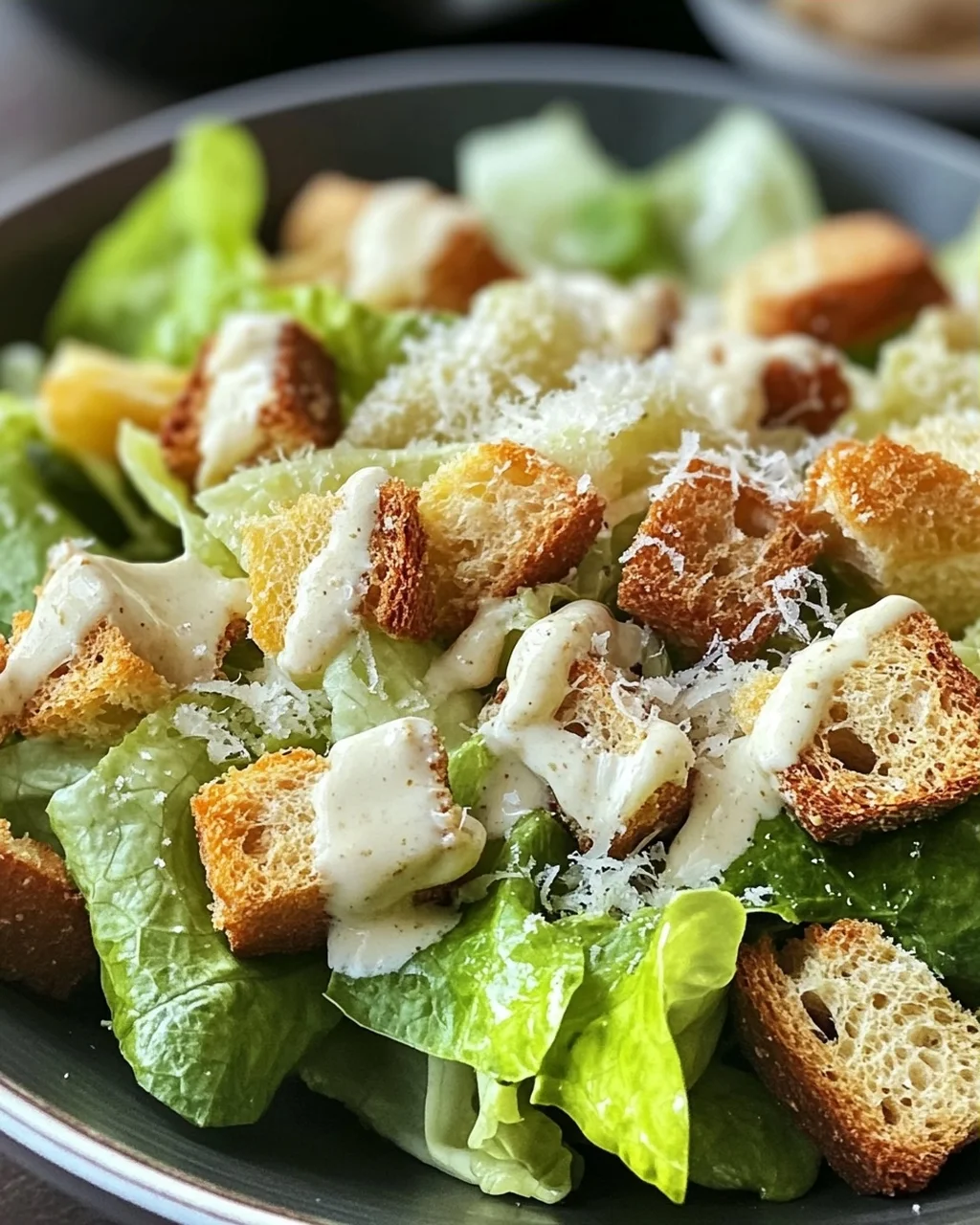 Knuspriger Caesar-Salat
