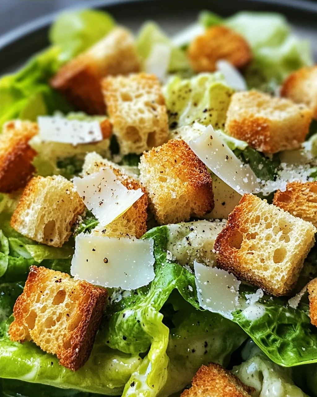 Knuspriger Caesar-Salat