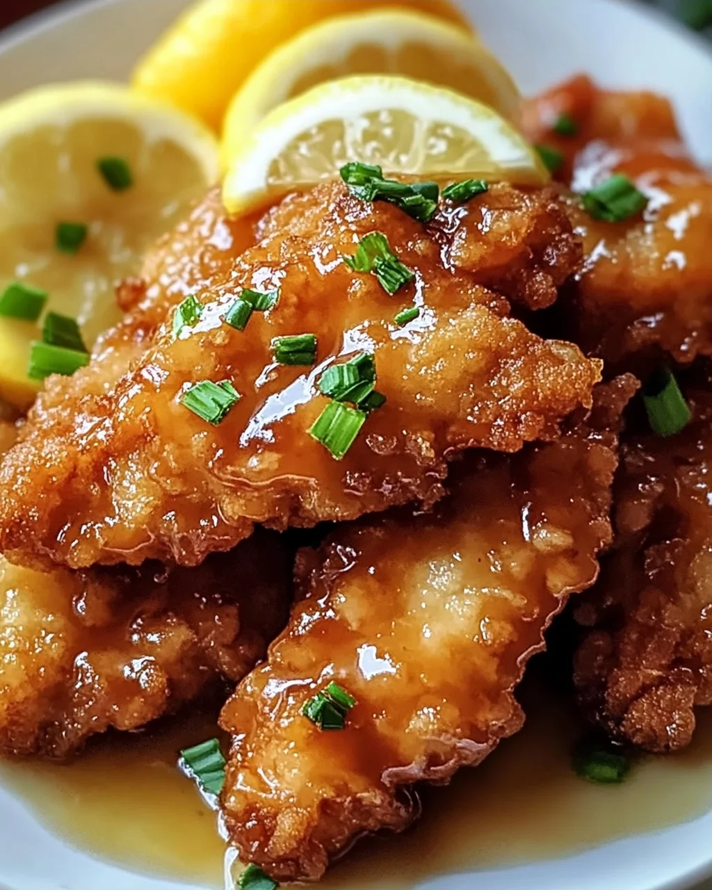 Knuspriges Chinesisches Zitronenhühnchen selbstgemacht