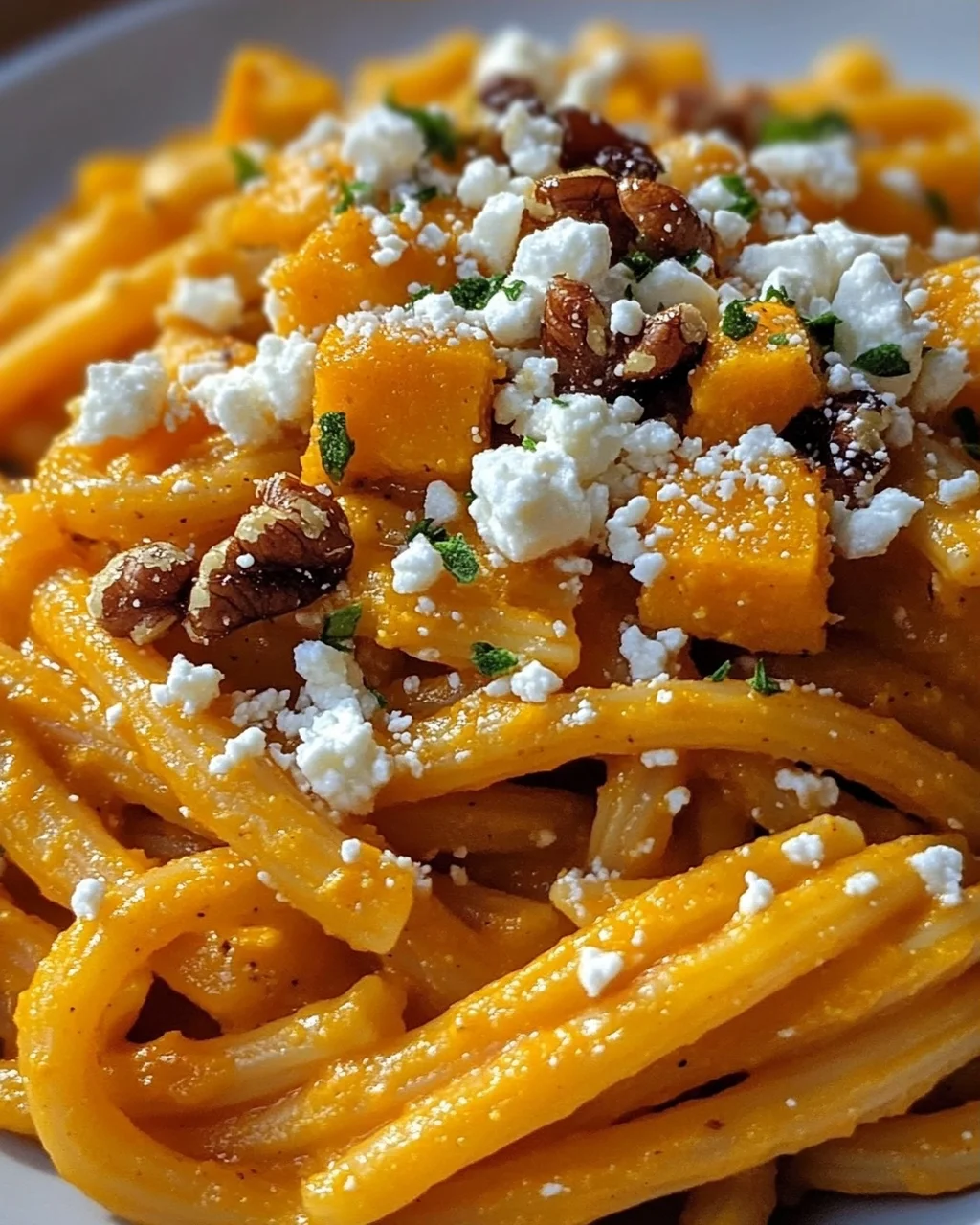 Kürbis Nudeln Mit Feta: Einfaches & Leckeres Herbstgericht!