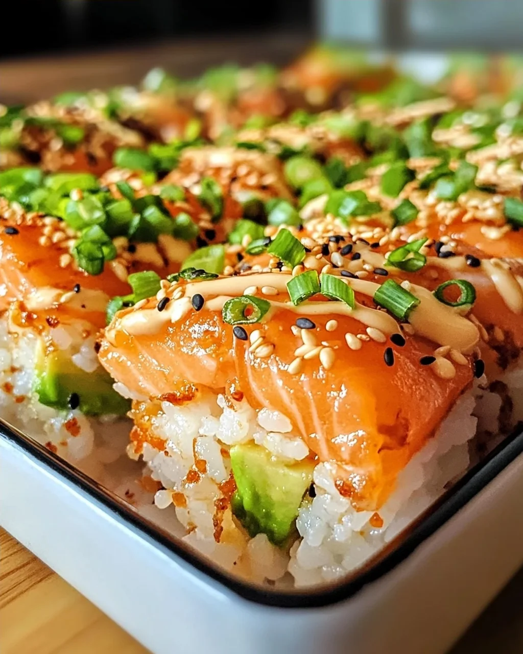 Lachs Sushi Auflauf – Der perfekte Sushi Genuss zuhause
