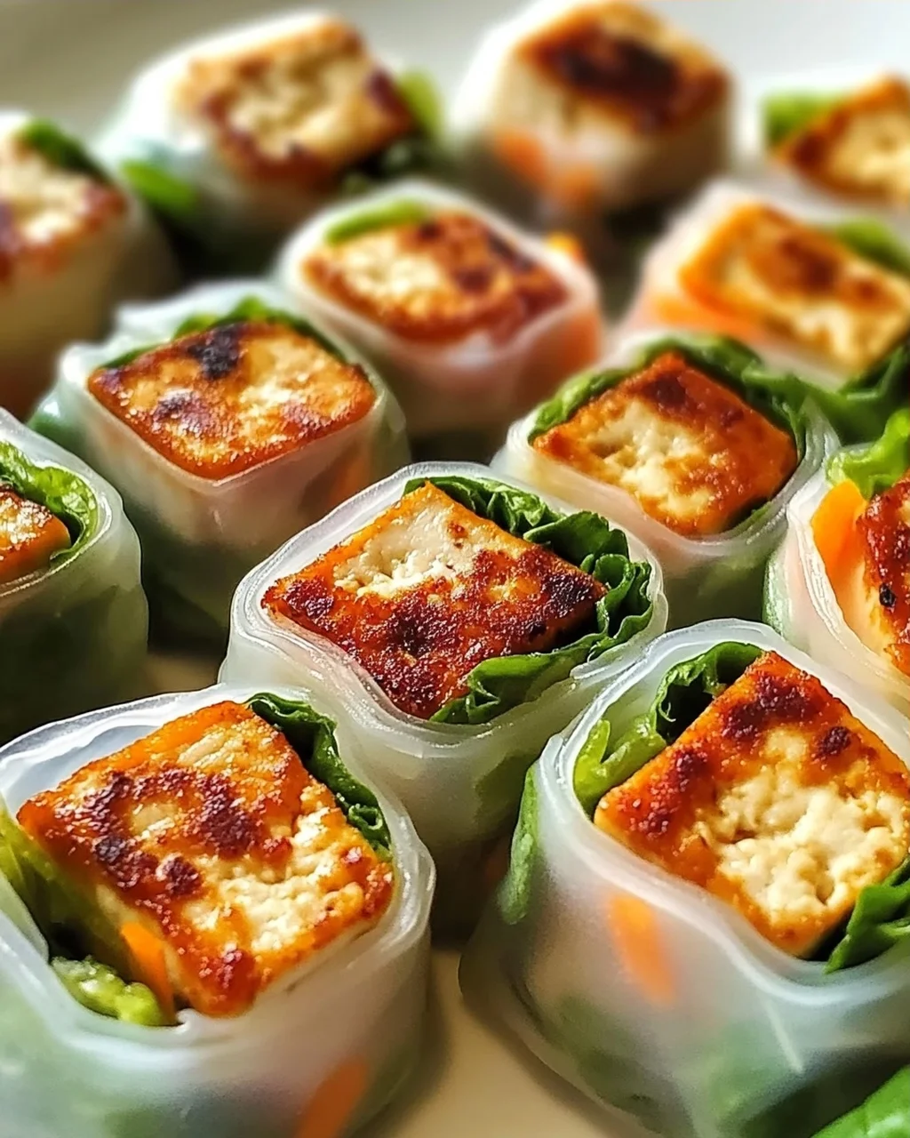 Leckere Tofu-Frühlingsrollen ganz einfach selbst machen