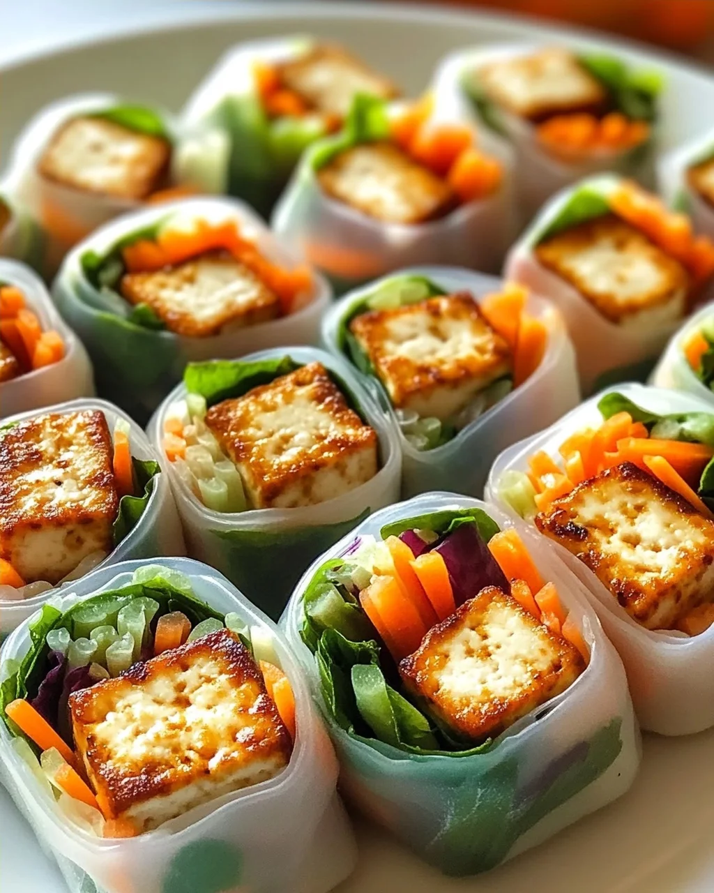 Leckere Tofu-Frühlingsrollen ganz einfach selbst machen