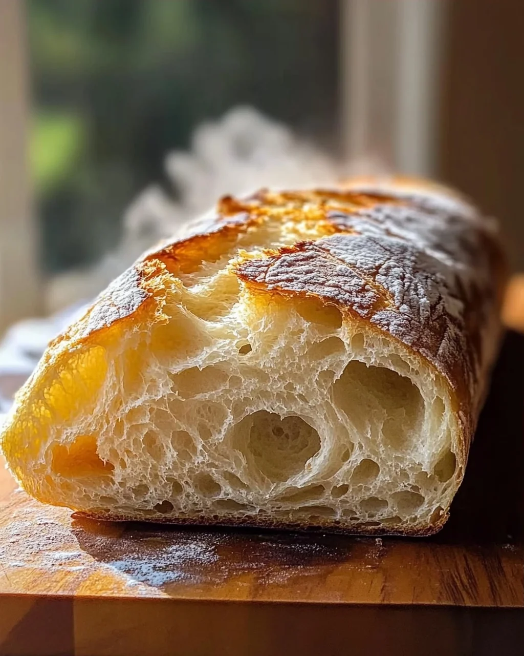 Leckeres Ciabatta-Brot Rezept für frisches Backvergnügen