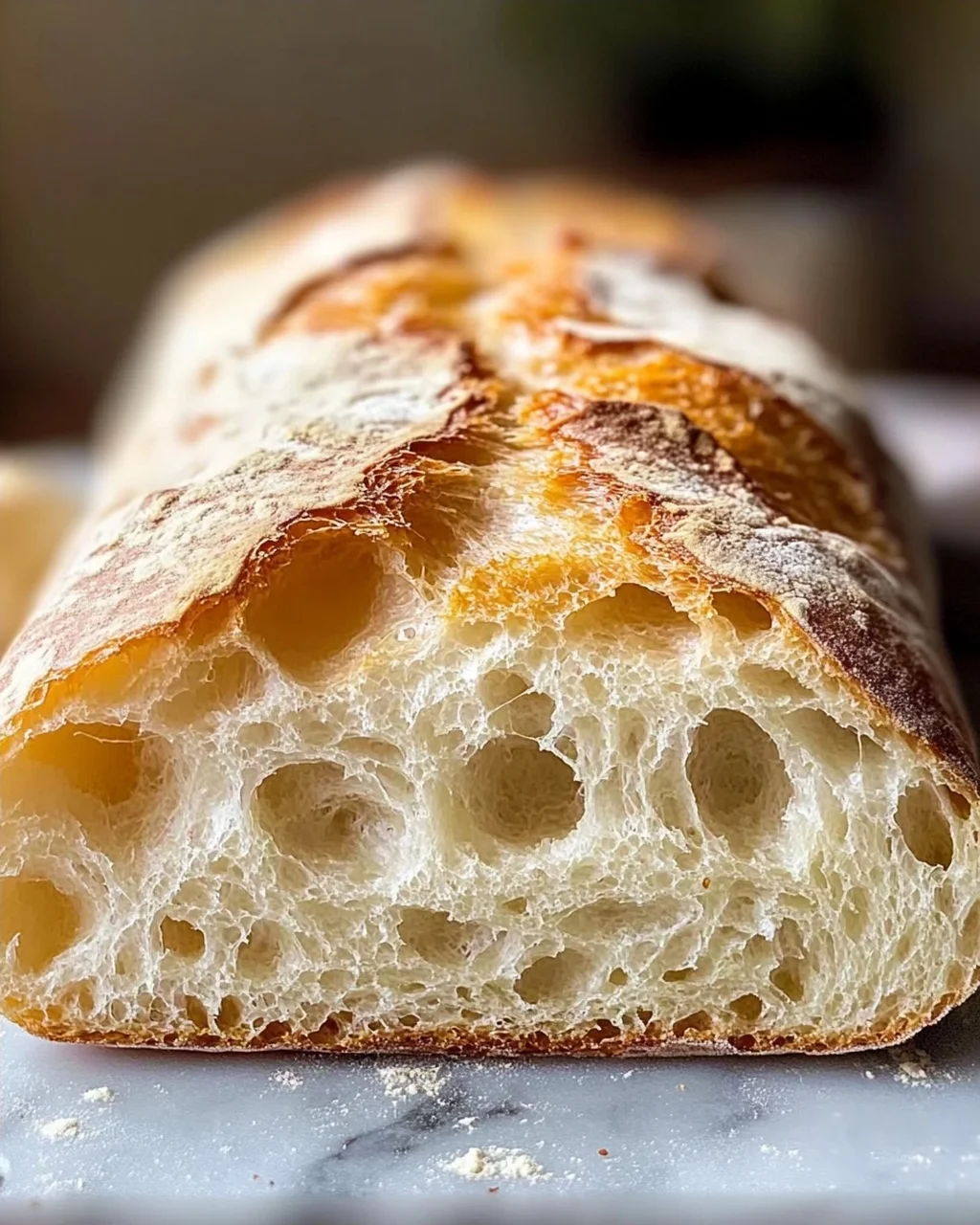 Leckeres Ciabatta-Brot Rezept für frisches Backvergnügen