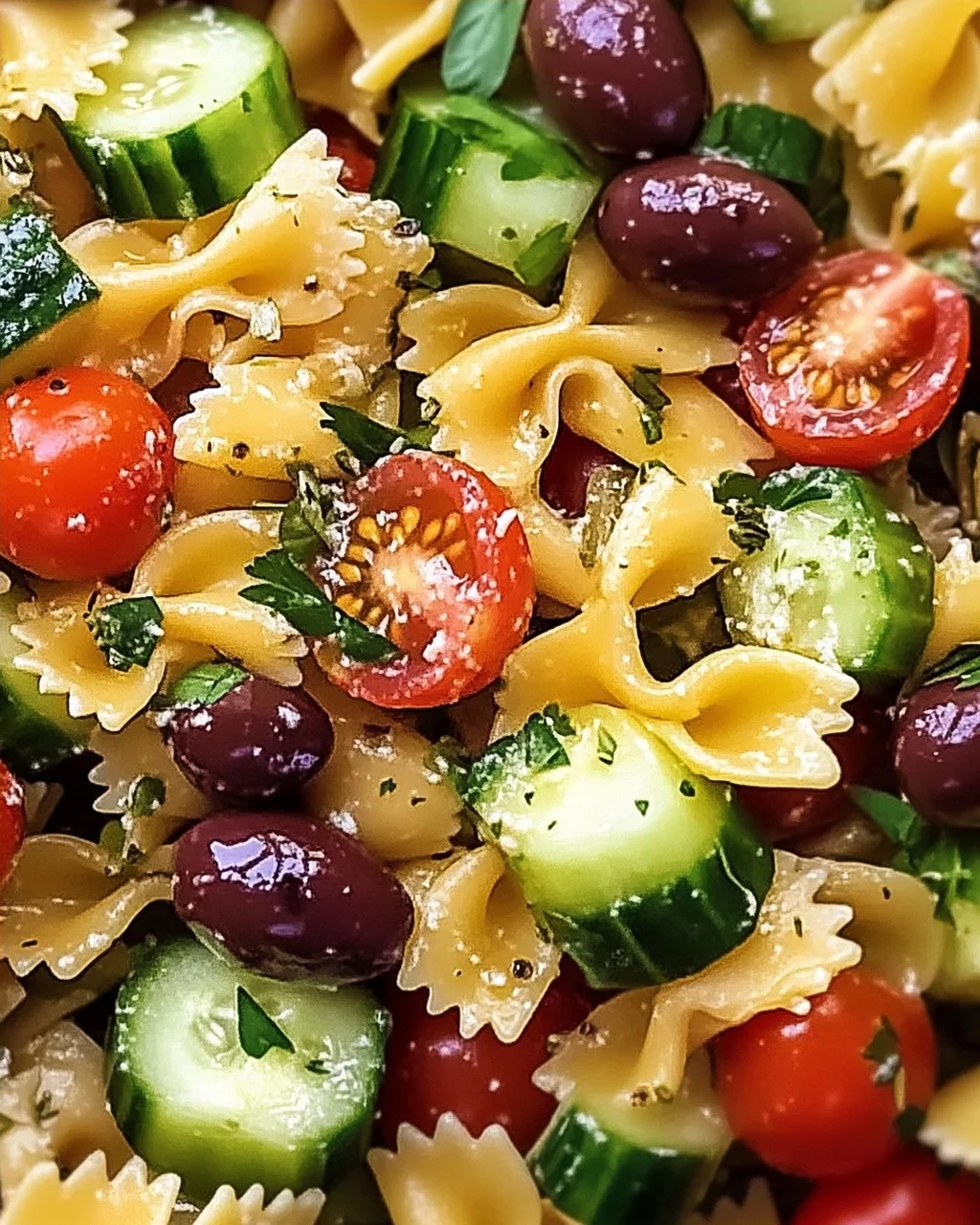 Mittelmeer-Pasta-Salat: Frisch und lecker genießen