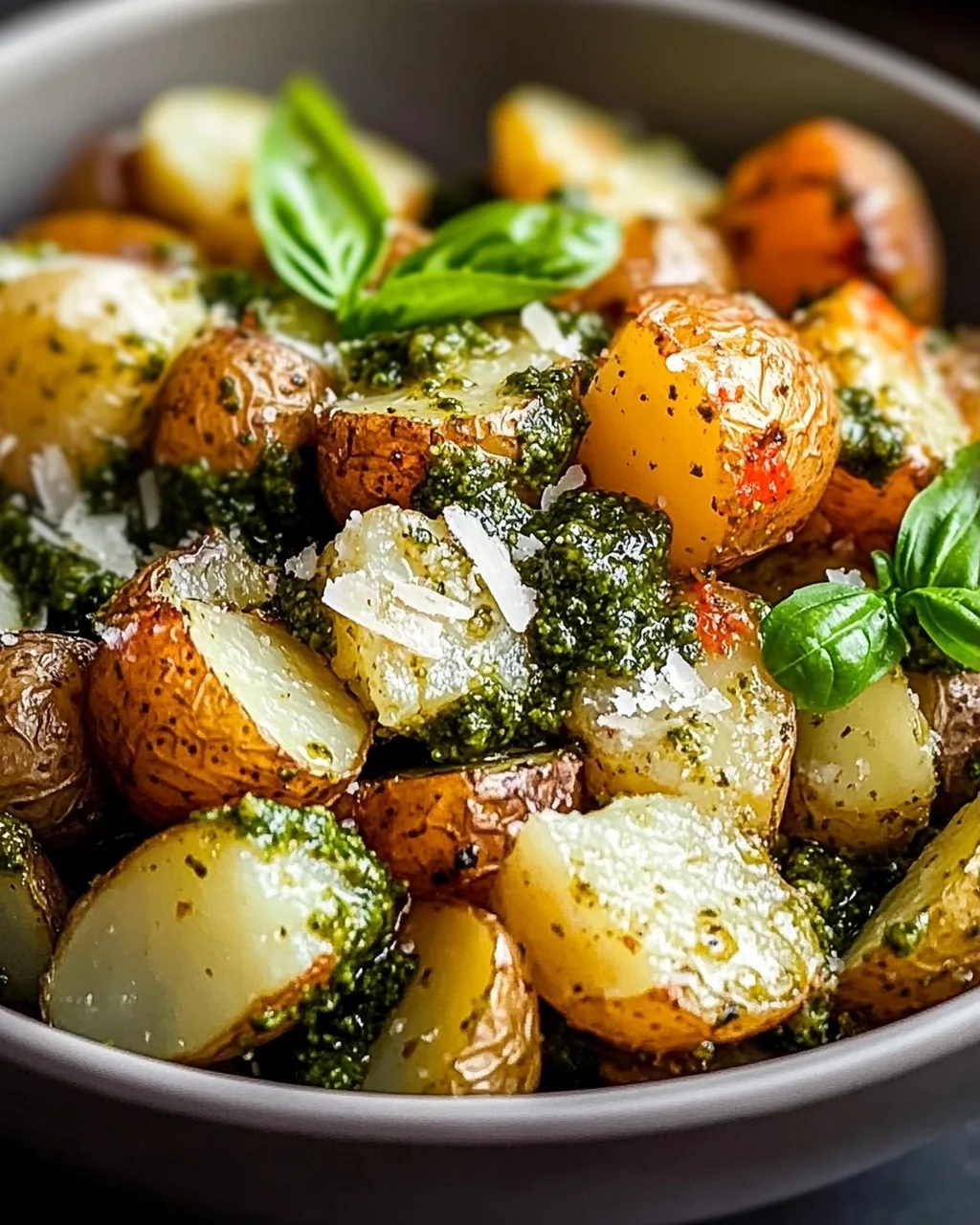 Pesto-Kartoffel-Bowl