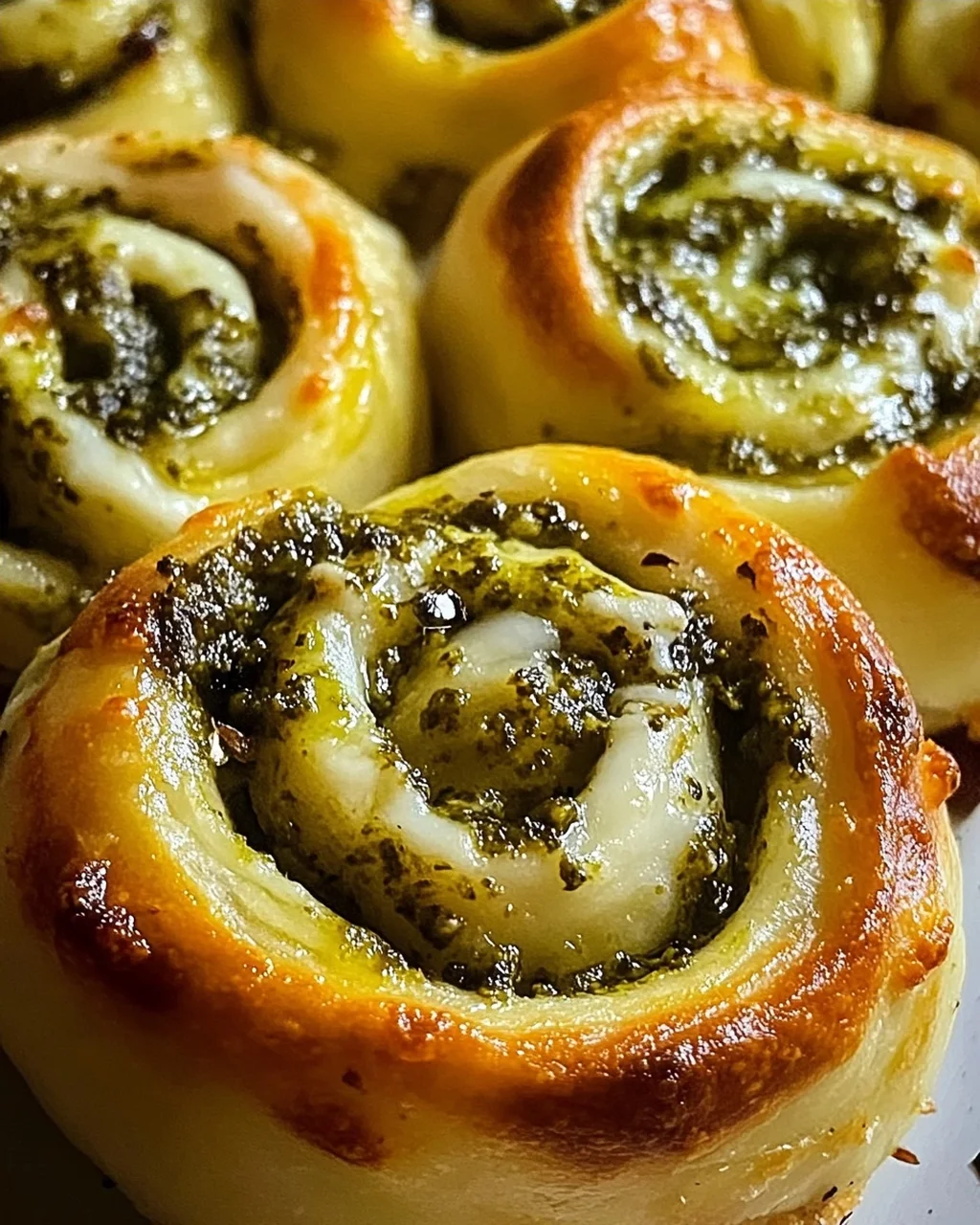 Pizzaschnecken: Pesto, Mozzarella – einfach unwiderstehlich!