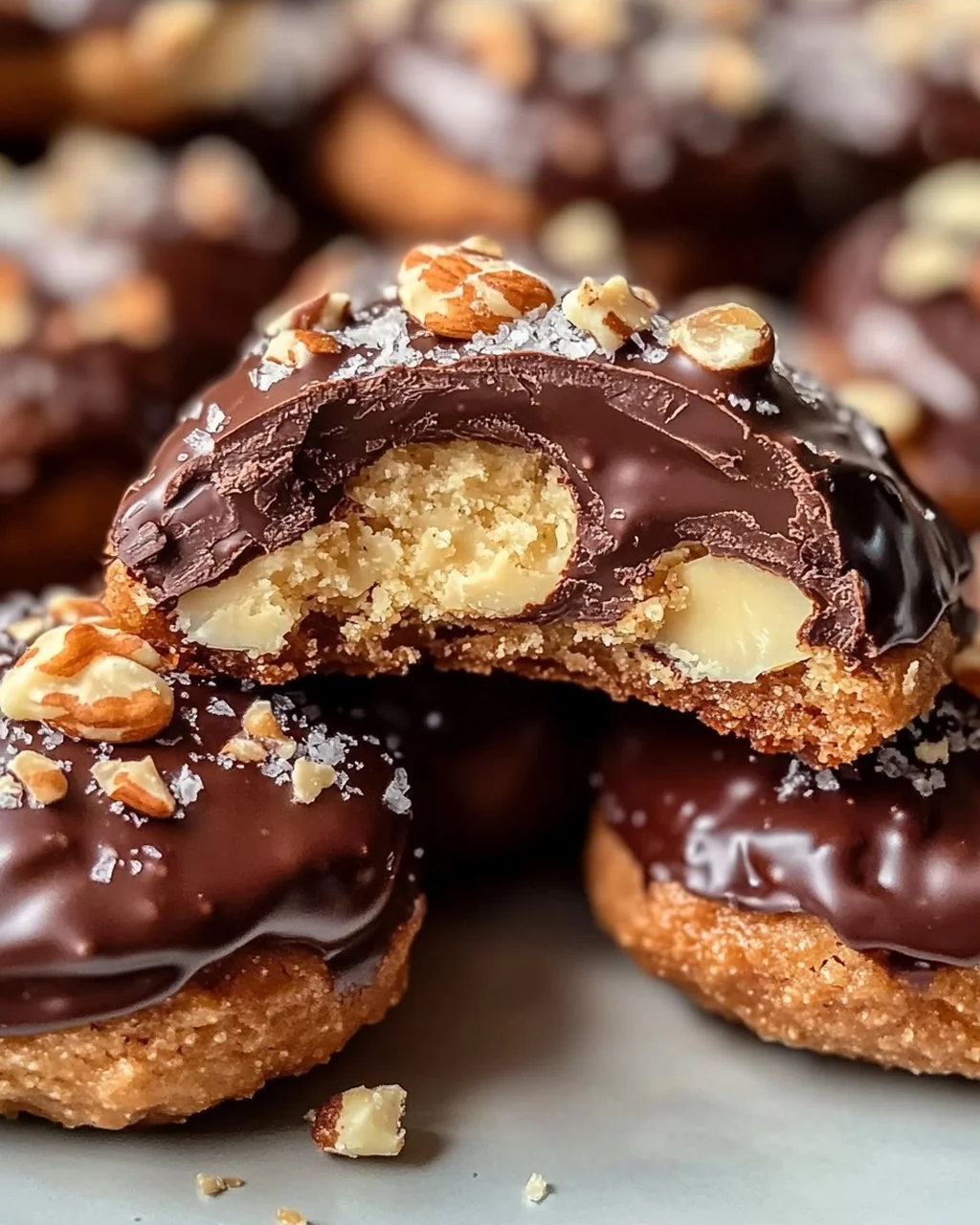 Rocher Plätzchen: Himmlische Nougat Schoko Weihnachtskekse