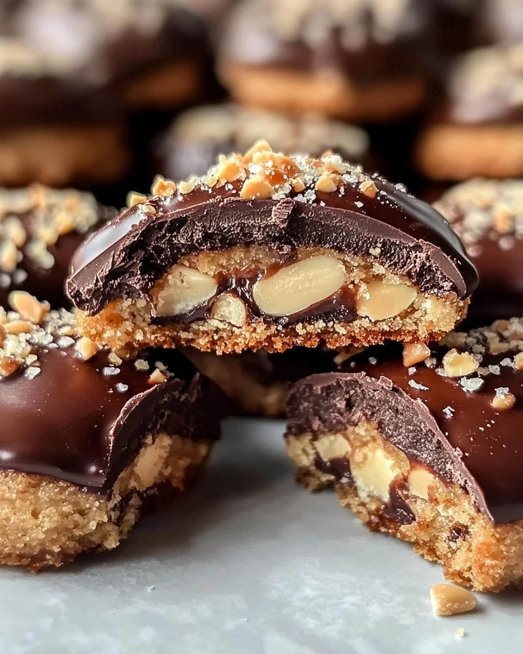 Rocher Plätzchen: Himmlische Nougat Schoko Weihnachtskekse