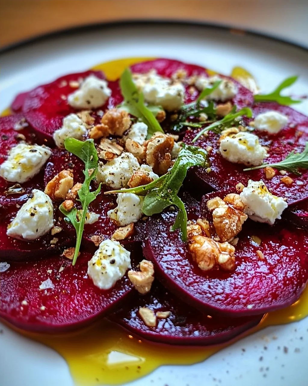 Rote Bete-Carpaccio