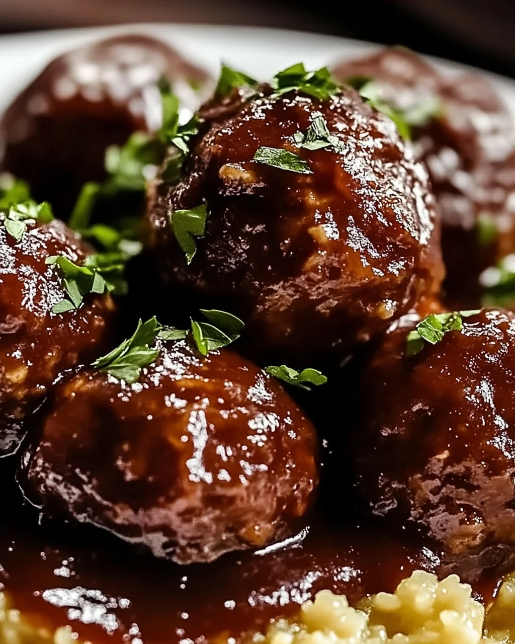 Rotwein Fleischbällchen für kalte Abende
