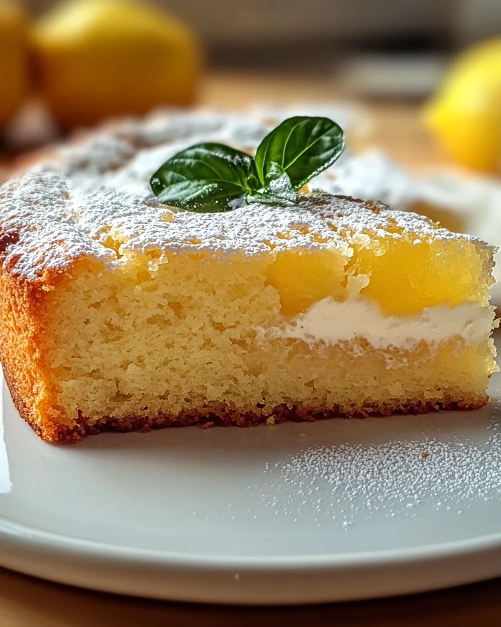 Saftiger Joghurt Zitronen Kuchen – Ein einfacher Rührkuchen!