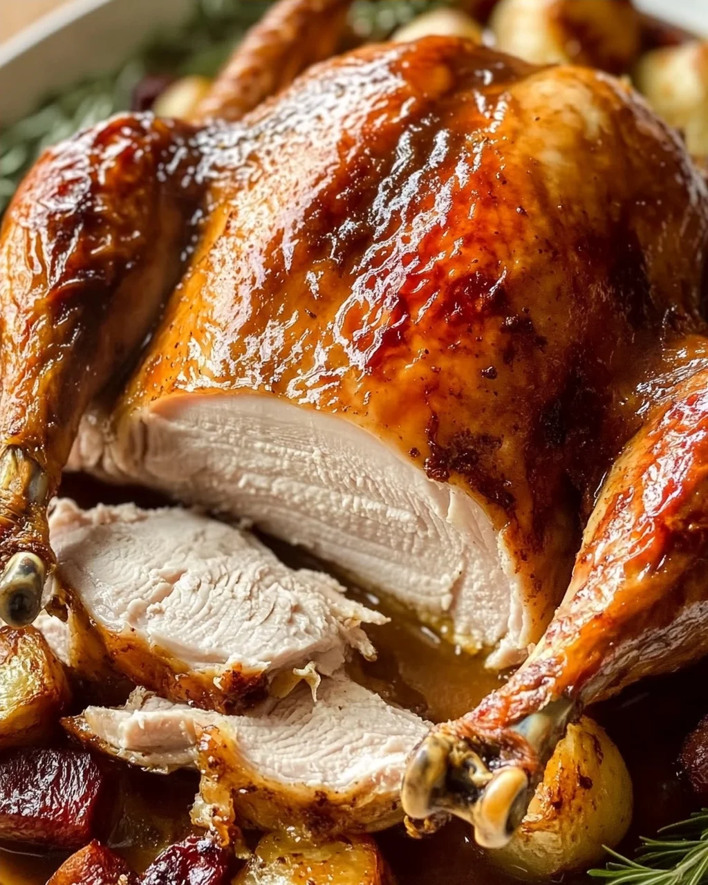 Saftiger Roast Turkey mit köstlicher Bratensauce