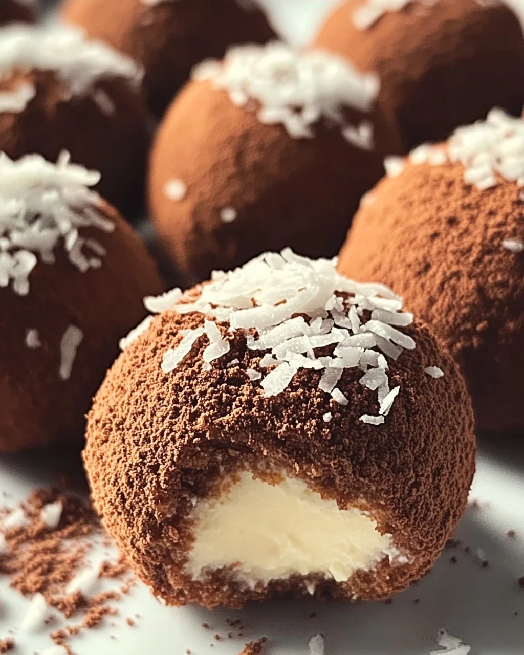 Schnelle Käsekuchen-Kugeln