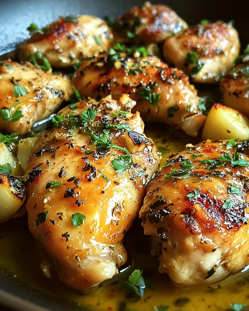 Spanisches Knoblauchhähnchen