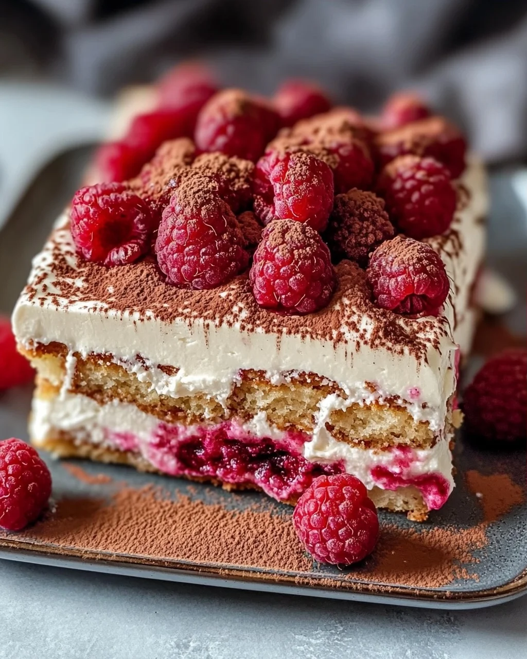 Spekulatius Himbeer Tiramisu (Alkoholfrei)