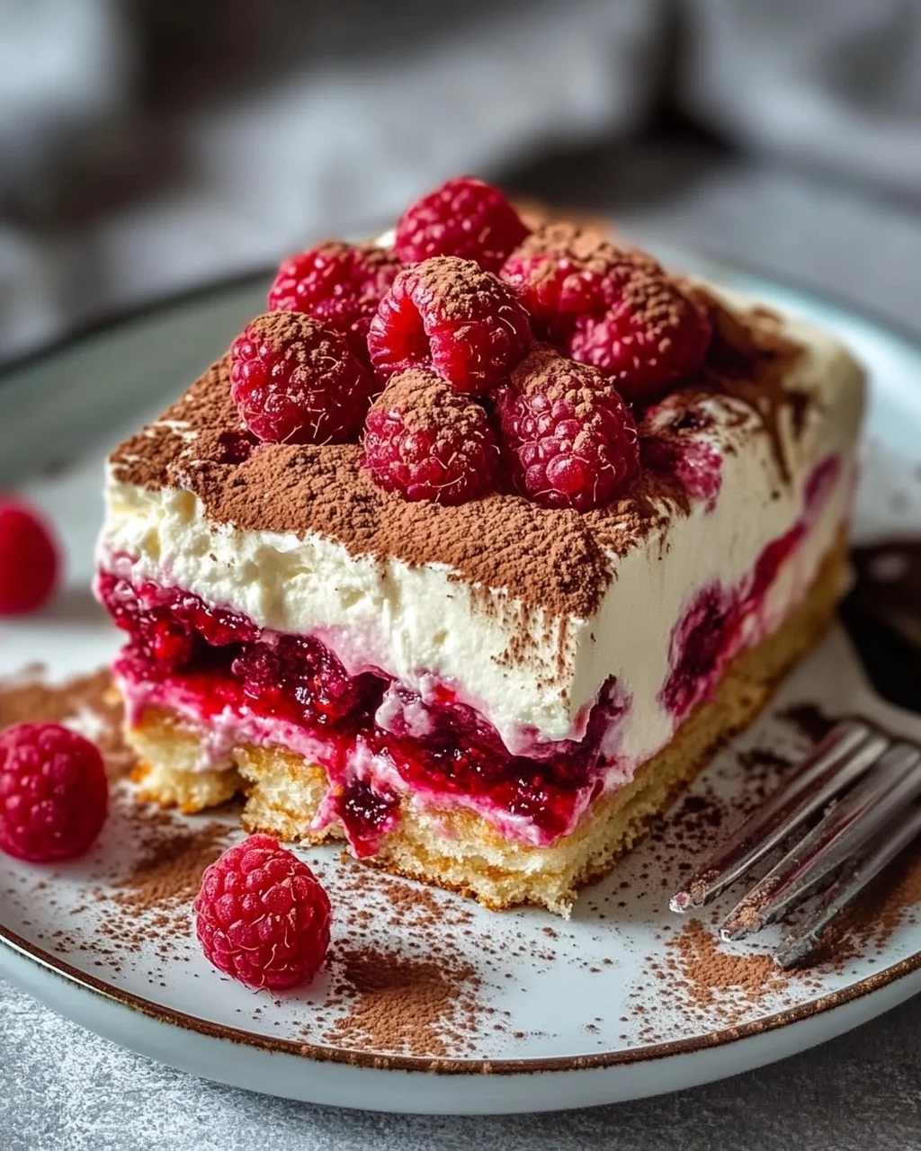 Spekulatius Himbeer Tiramisu (Alkoholfrei)