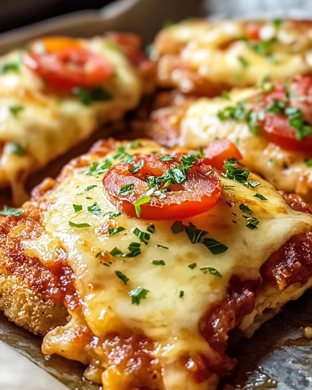 Überbackene Partyschnitzel aus dem Ofen – Ein Genuss!